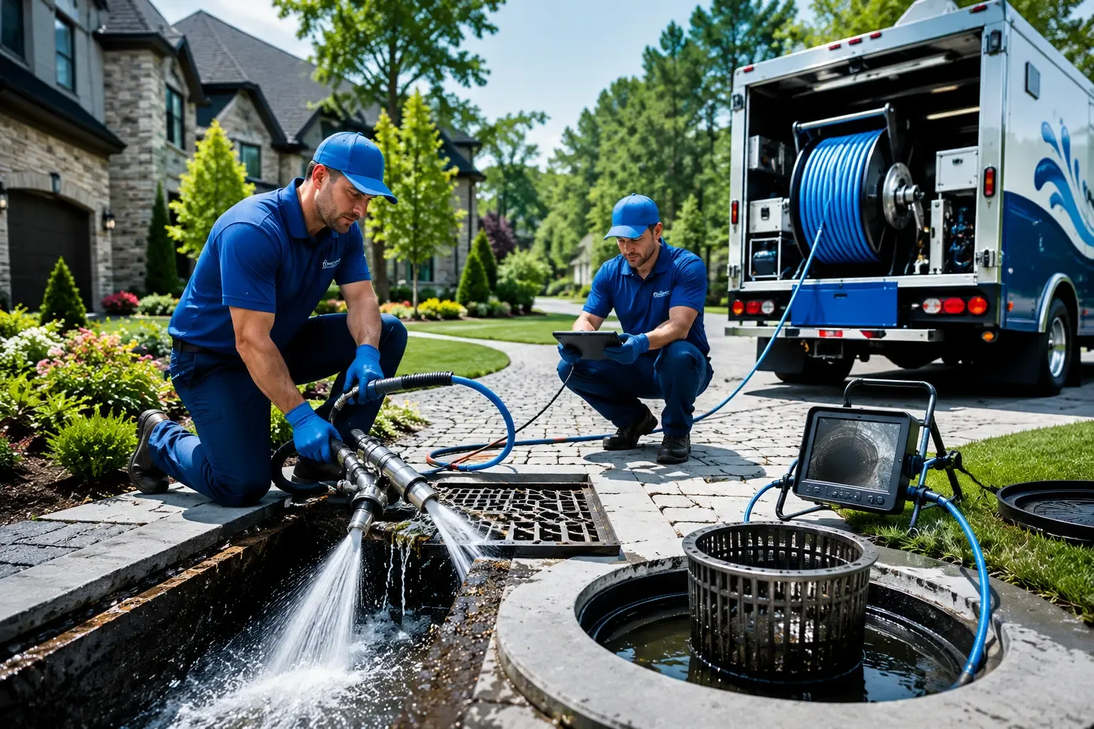 Local outdoor drain cleaning professionals in Berne, IN
